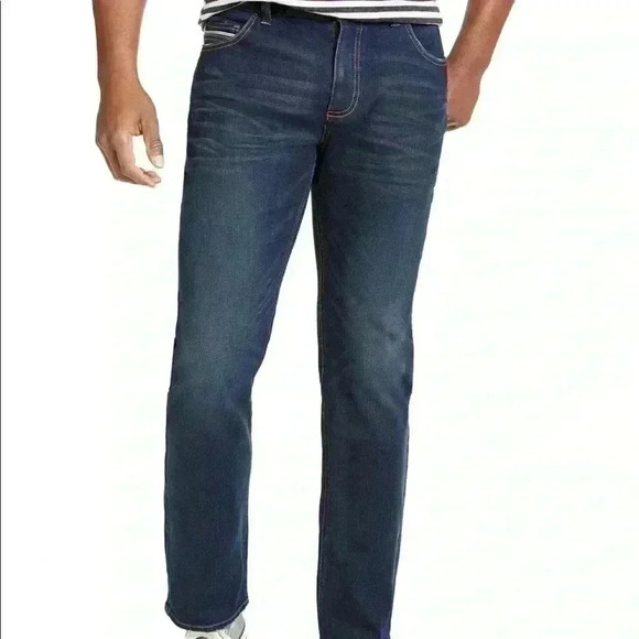 Sun + Stone Men's Straight-Fit Jeans - Picture 1 of 8